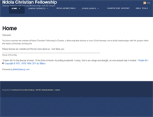 Tablet Screenshot of ndolachristianfellowship.com